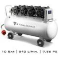 Druckluft Kompressor st 1510 Pro mit 10 bar, 150 l Tank, 69 dB 7,56 ps - Stahlwerk