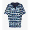 BRAX Damen Shirt Style CAELEN, Blau, Gr. 34