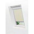 Lysel - Qualitätsdachfensterrollo abdunkelnd elfenbein Rollo geeignet für Velux Dachfenster M06, 306, M36, (B x H) 61.30cm * 94cm in beige/elfenbein