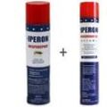 IPERON® 3 x 750 ml Ungezieferspray & 3 x 400 ml Wespenspray im Set + Zeckenhaken