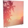 PAPERFLOW Trennwand easyScreen Tropical, 61289 bunt 160,0 x 173,4 cm