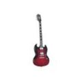 Epiphone E-Gitarre, Prophecy SG Red Tiger Aged Gloss