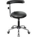 mey chair Arbeitshocker A20-53-TR-Comfort-KL 09700 schwarz Kunstleder
