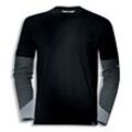 uvex cut quatroflex T-shirt - Langarm - Longsleeve schwarz/anthrazit 3XL - 1726814