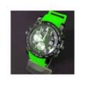 Trade Shop Traesio - benchi armbanduhr D9652A herren-analog-quarz-sportuhr grün