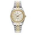 Jacques du Manoir Damen Armband Uhr Inspiration Classic Edelstahl zweifarbig JWG02202