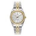 Jacques du Manoir Damen Armband Uhr Inspiration Classic Edelstahl zweifarbig