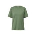 Shirt mit Raffung - Grün - Gr.: L