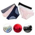 3x Damen Unterwäsche Slips Panty Slips Set Hipster Baumwolle Unterhose Gr.XL - Hengda