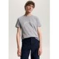Tommy Hilfiger T-Shirt MONOTYPE ROUNDLE TEE, grau