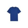 PUMA Trainingsshirt Essentials Small Logo T-Shirt Herren, blau