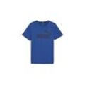 PUMA T-Shirt Essentials T-Shirt mit Logo Jungen, blau