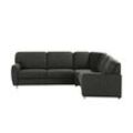 smart Ecksofa Valencia ¦ schwarz ¦ Maße (cm): B: 270 H: 90 T: 240