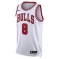 Chicago Bulls Association Edition 2022/23 Nike Dri-FIT NBA Swingman Trikot für Herren - Weiß