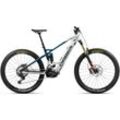Orbea WILD FS M-Team - 29 Zoll 625Wh 12K Fully - Stone Silver - Jade Green Carbon