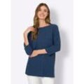 Strickpullover HEINE "Oversized Pullover" Gr. 34, blau (jeansblau) Damen Pullover