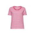 Esprit T-Shirt Slub-T-Shirt mit U-Ausschnitt (1-tlg)