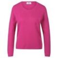 Rundhals-Pullover aus 100% Premium-Kaschmir Peter Hahn Cashmere pink, 48