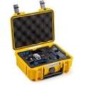 B&W International B&W Copter.case Typ 500 für DJI Osmo Pocket 3 2,3 l - Gelb