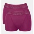 sloggi - Menstruations Shorts - Purple S - sloggi Period Pants - Unterwäsche für Frauen
