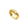 Amalfi Molten Ring 14K Gold Plated
