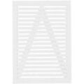 Tokyo Einzeltor - Weiß - 100 x 140cm