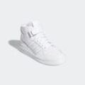 Sneaker ADIDAS ORIGINALS "FORUM MID" Gr. 36, weiß (cloud white, cloud white) Schuhe Laufschuhe