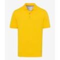 BRAX Herren Poloshirt Style PETE, Gelb, Gr. L
