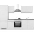 Flex-Well Küche Lucca, wahlw. mit E-Geräten, Breite 270 cm, viele Farbvarianten erhältlich, weiß