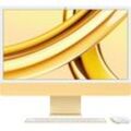 Apple iMac 24" iMac (23,5 Zoll, Apple Apple M3 M3, 10?Core GPU, 8 GB RAM, 256 GB SSD), gelb