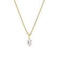 Brilliant Rope Necklace 14K Gold Plated
