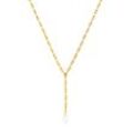Amalfi Y-Necklace 14K Gold Plated