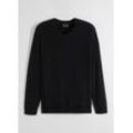 Woll-Pullover mit Good Cashmere Standard®-Anteil, V-Ausschnitt