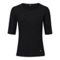 Rundhals-Shirt Modell Velvet Bogner schwarz, 40