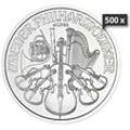 500 x 1 Unze Silber Wiener Philharmoniker diverse Jahrgänge