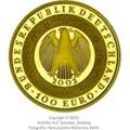 1/2 Unze Gold 100 Euro Einführung Euro 2002