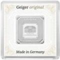 10 g Silberbarren Geiger original