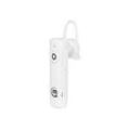 Manhattan Single Ear Bluetooth Headset (Clearance Pricing), Omnidirectional Mic, Integrated Controls, White, 10 hour usage time, Range 10m, USB-A charging cable included, Bluetooth v4.0, 3 year warranty, Boxed - Headset