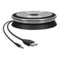 EPOS EXPAND SP 20 - Smarte Freisprecheinrichtung - kabelgebunden - USB, 3,5 mm Stecker - Schwarz, Silber - Zertifiziert für Skype für Unternehmen