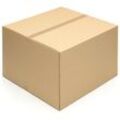 Kk Verpackungen - 10 Faltkartons 700 x 700 x 500 mm Kartons 2-wellig Versandkartons Rillung 200/300/400 mm - Braun