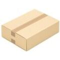 Kk Verpackungen - 160 Faltkartons 400 x 300 x 100 mm Kartons 2-wellig 40 x 30 x 10 cm Versandkartons Wellpappe - Braun