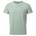 CRAGHOPPERS NosiLife Ina T-Shirt, Sage Stripe (Größe: 56)