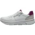 ara® Sneaker, Plateau, Leder, für Damen, weiß, 37