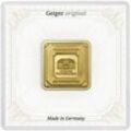 20 g Goldbarren Geiger original