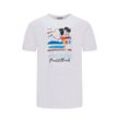 Paul & Shark T-Shirt aus Baumwolle mit Print