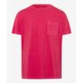BRAX Herren Shirt Style TODD, Rot, Gr. L
