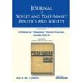 Journal of Soviet and Post-Soviet Politics and Society, Kartoniert (TB)