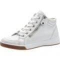 ara® High-Top-Sneaker, Leder, Reißverschluss, für Damen, weiß, 40
