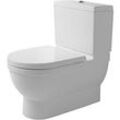 Duravit Starck 3 Stand Tiefspül WC 2104090000 weiss, für Vario Anschluss, Big Toilet