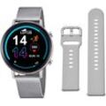Smartwatch LOTUS "50040/1" Smartwatches silberfarben Smartwatch Fitness-Tracker